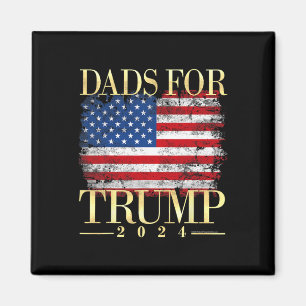Voor Trump 2024 Vaderdag Gift Pro Donald Trump U Magneet