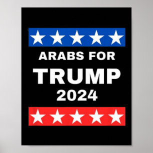 Voor Trump President Donald Trump 2024 Poster