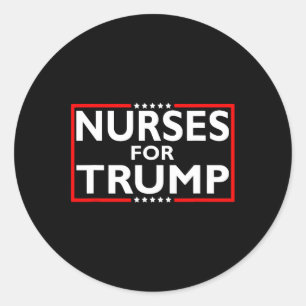 Voor Trump President Verkiezingen 2024 Ronde Sticker