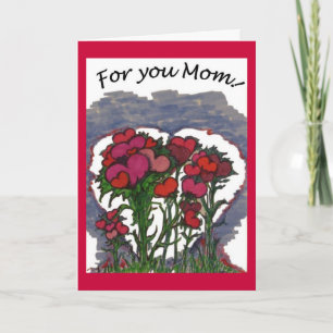 Voor u de Kaart van het Moederdag van het Mamma