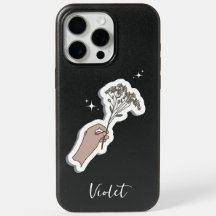 "Voor u" esthetische bloem illustratie