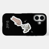 "Voor u" esthetische bloem illustratie Case-Mate iPhone Case (Achterkant (horizontaal))