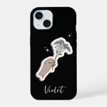 "Voor u" esthetische bloem illustratie