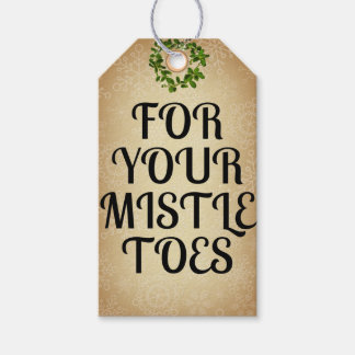 Voor uw Mistletoes Cadeaulabel