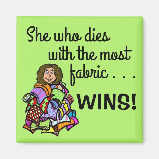 Voor uw Quilter Magneet (Voorkant)