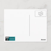 Voor vader op Vaderdag Briefkaart (Achterkant)