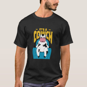 Voor vaders bankkoe opa t-shirt