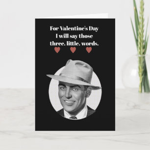 Voor Valentijnsdag zal ik… Feestdagen Kaart