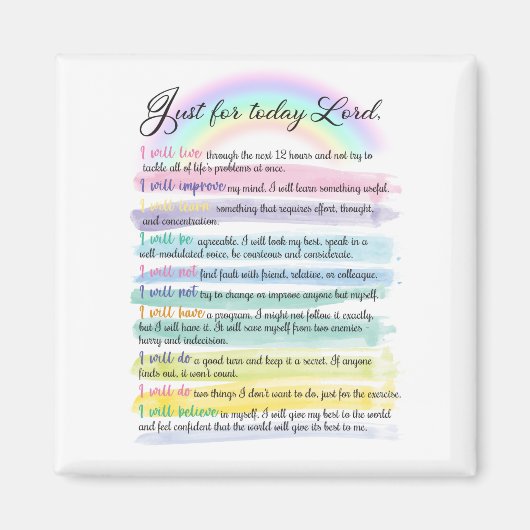 Voor vandaag, Heer Magneet (Voorkant)