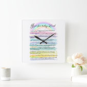 Voor vandaag, Heer Vierkante Klok (Huis)