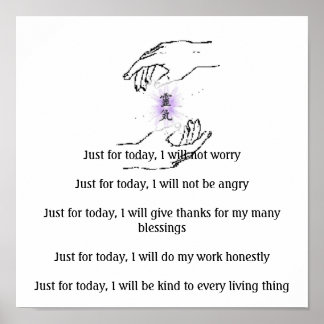 Voor vandaag maak ik me geen zorgen. poster