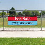 Voor verkoop in de openlucht spandoek (Insitu)