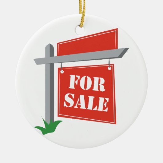 Voor verkoop keramisch ornament (Voorkant)