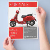VOOR VERKOOP Simple Red Flyer (Hand)