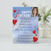 Voor verliefdheid  kaart (Staand voorkant)