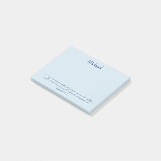 Voor vrede Christelijk Post-it® Notes (Schuin)