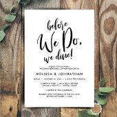 Voor we dat doen, gaan we met een bruiloft eten. kaart