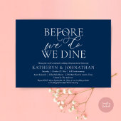 Voor we dat doen, gaan we met een bruiloft eten. kaart