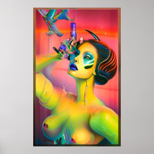 Voor wetenschap Ken Gage Surrealisme Poster