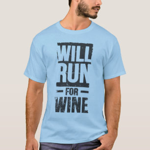 voor wijn t-shirt