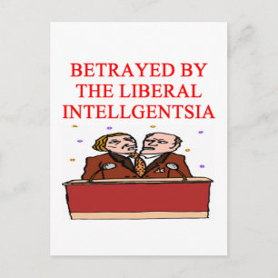 voor woedende democraten; briefkaart