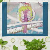 Voor Wren ik koken keukenhanddoek (Gevouwen)