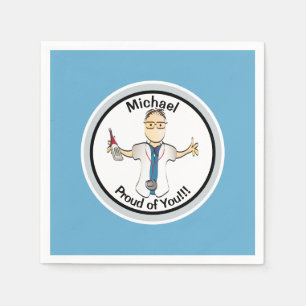 Voor zijn grappige dokter Nurse Afstuderen Male Pa Servet