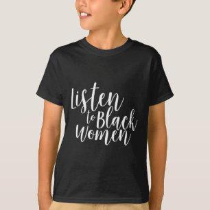 Voor zwarte vrouwen Intersectionele Bipoc Feminist T-shirt