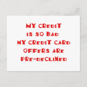 vooraf afgewezen briefkaart