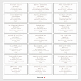 Vooraf geadresseerde Adresetiketten Sticker