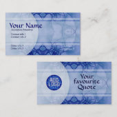 Vooraf ingesteld Visitekaartje (Voorkant / Achterkant)