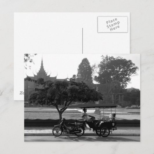 Voorafgaand aan het museum B&W Briefkaart (Voorkant / Achterkant)