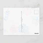 Voorafgaande Mode Briefkaart (Achterkant)