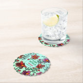 VOORAFGAANDE UNIEKE RODE DOODLE STROMEN KARTONNEN ONDERZETTERS (Insitu)