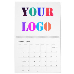 Voorbeeld aangepaste bedrijfskalender voor bedrijf kalender