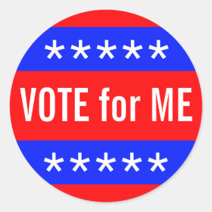 VOORBEELD: ALLEEN KLEUR   vuur rood + jouw tekst Ronde Sticker