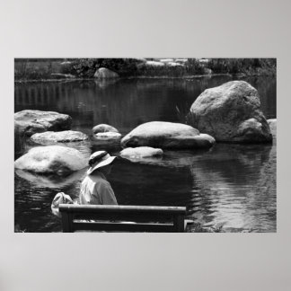 Voorbeeld, Big Springs-tuinen Poster