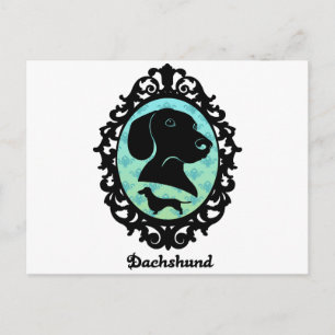 Voorbeeld Dachshund Briefkaart