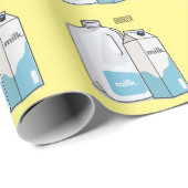 Voorbeeld melkcartoon cadeaupapier (Rol Hoek)