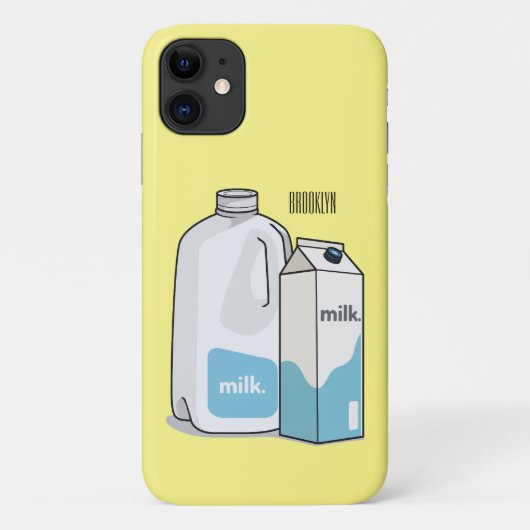 Voorbeeld melkcartoon Case-Mate iPhone case (Achterkant)