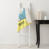 Voorbeeld melkcartoon sherpa deken (In situ)