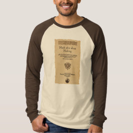 Voorbeeld om veel te doen over niets Quarto T-shirt