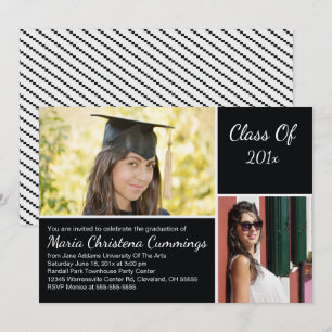 Voorbeeld Scholar Graduation Party uitnodiging