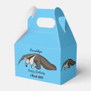 Voorbeeld van anteater happy cartoon bedankdoosjes