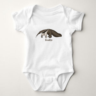 Voorbeeld van anteater happy cartoon romper