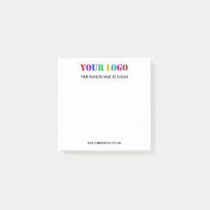 Voorbeeld van Business Logo Post-it® notes