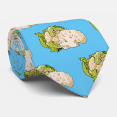 Voorbeeld van cartoon met bloemkool stropdas (Opgerold)