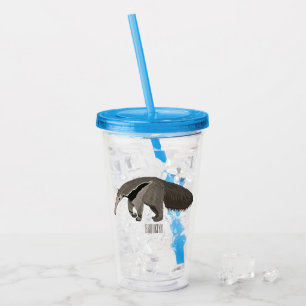 Voorbeeld van de cartoon acryl drinkbeker