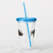 Voorbeeld van de cartoon acryl drinkbeker (Links)