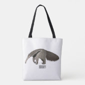 Voorbeeld van de cartoon draagtas (Achterkant)